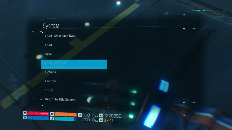 hur man överför en Death Stranding PS4-save till PS5