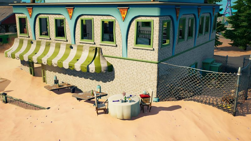 Fortnite Restaurants-Standorte
