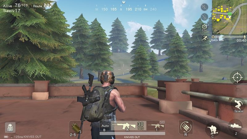 Knives Out, toinen PUBG-klooni, Androidissa ja iOS:ssä
