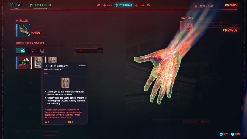 Cyberpunk 2077 The Gig premia