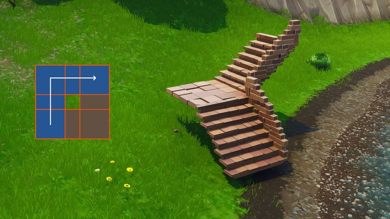 Quarter Turn Stairs (kan roteras eller vändas)
