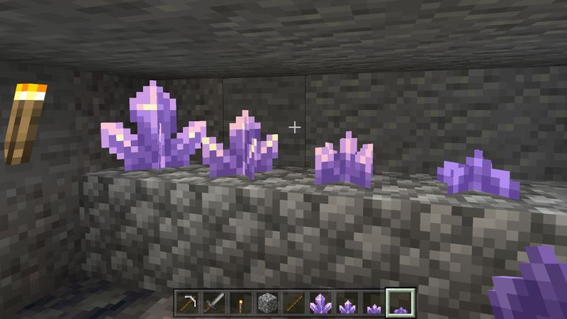 Minecraft 1.17 Ametista