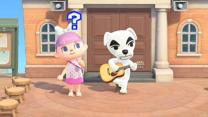 K.K. Liukusäädin Animal Crossing: New Horizonsissa