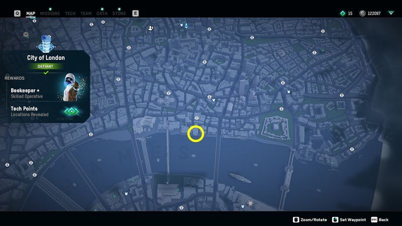 Posizioni delle maschere di Watch Dogs Legion