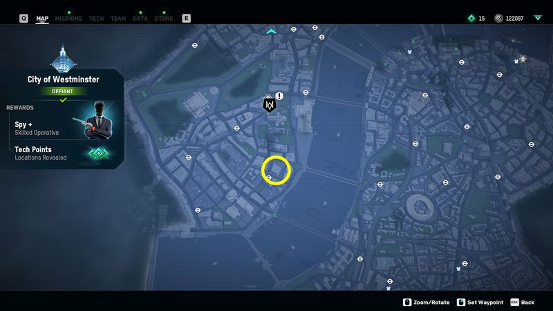 Posizioni delle maschere di Watch Dogs Legion