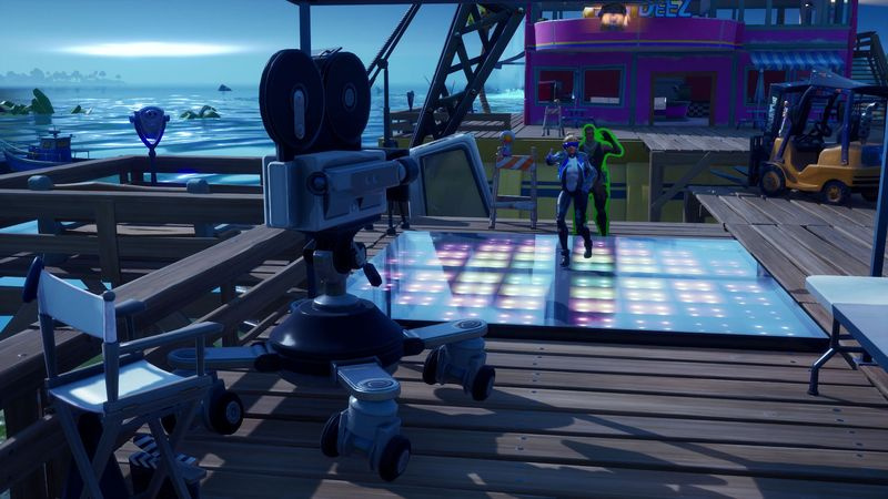 Fortnite Sweaty Sands kameraplacering