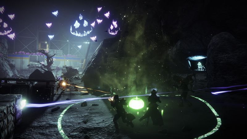 Destiny 2 festival av den förlorade 2021 hemsökta sektorn kallar cirkel bungy image