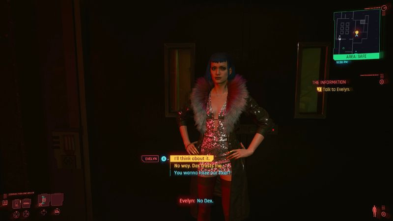 Cyberpunk 2077 förråder dex