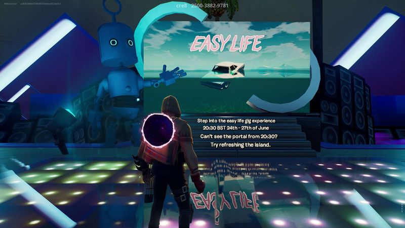 Easy Life in The O2 in Fortnite