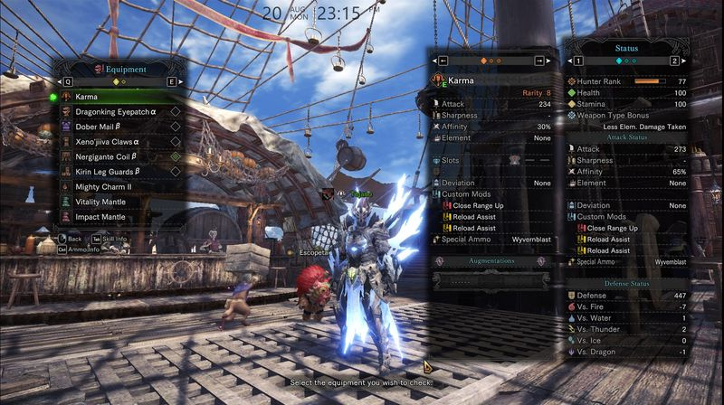 Monster jæger verden MHW Transmog