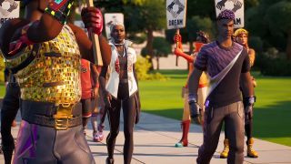 Fortnite maart door de tijd