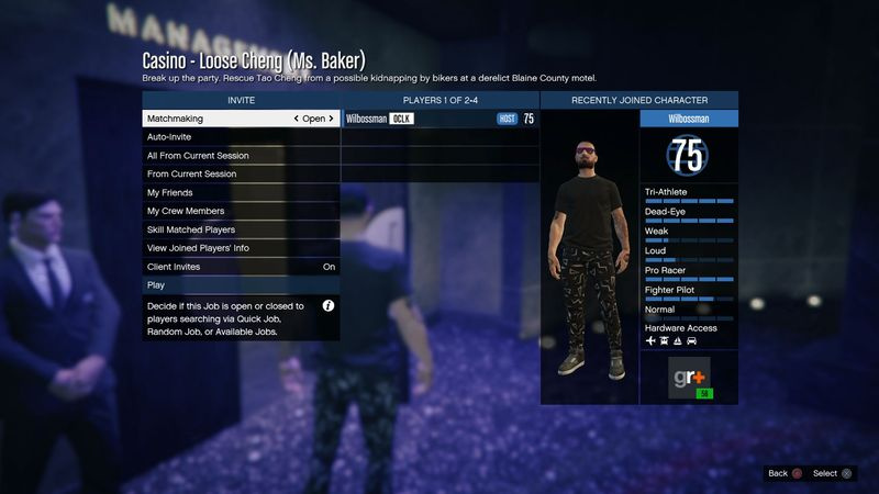 Come ospitare missioni del casinò in GTA Online