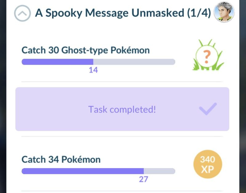 Pokemon Go Un messaggio spettrale smascherato