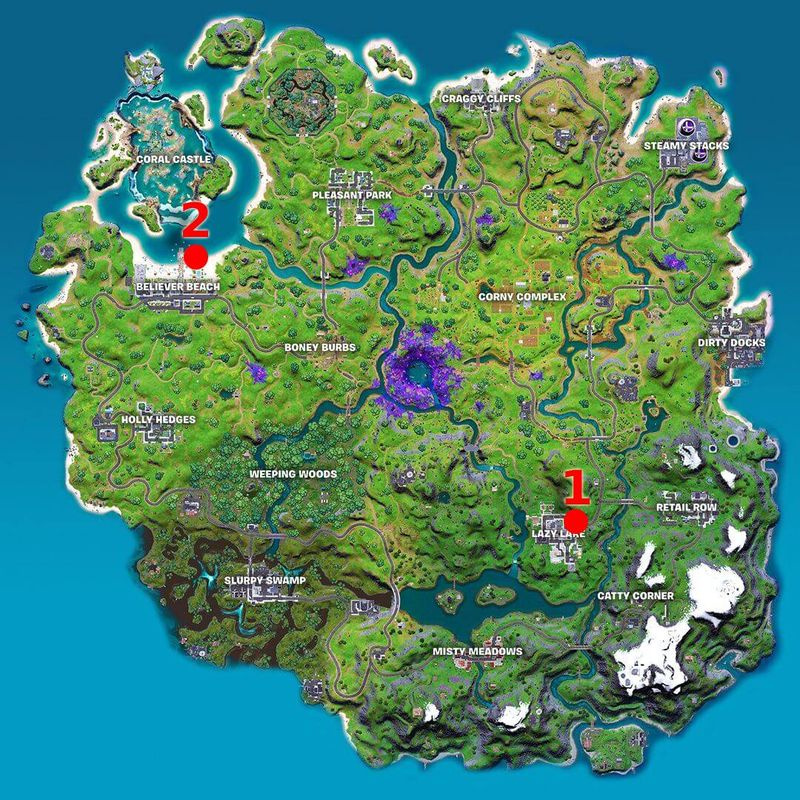 Fortnite-camera Believer Beach Lazy Lake