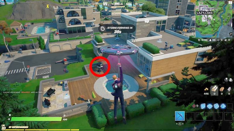 Fortnite-camera Believer Beach Lazy Lake
