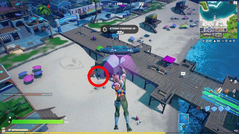Fortnite-camera Believer Beach Lazy Lake