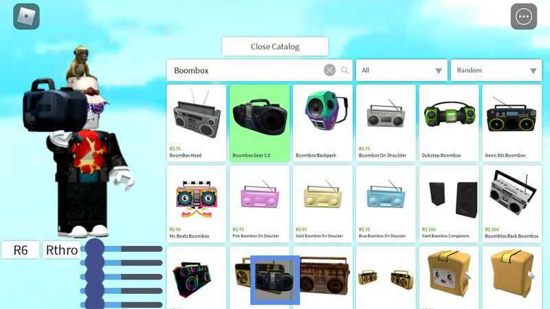 Codici musicali Roblox