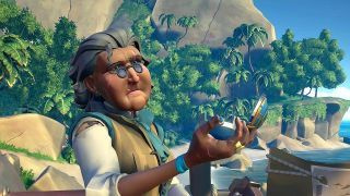 Ein Mitglied der Merchant Alliance von Sea of ​​Thieves.