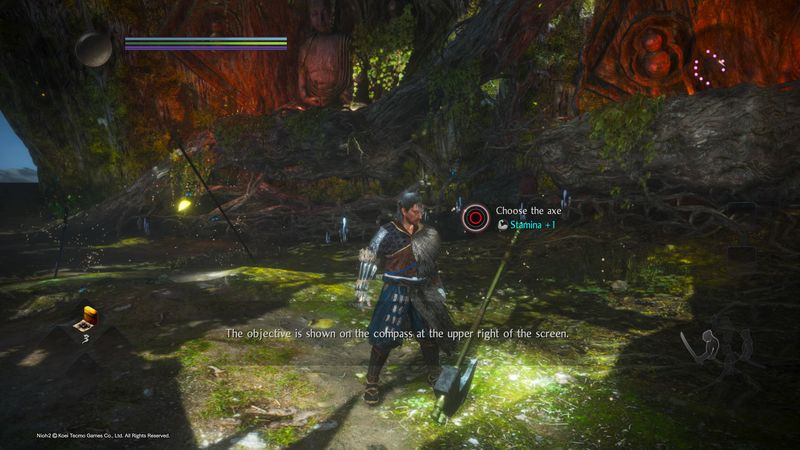 nioh 2 akseli