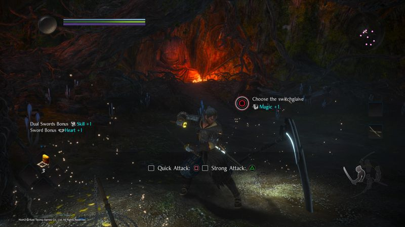 nioh 2 Switchglaive