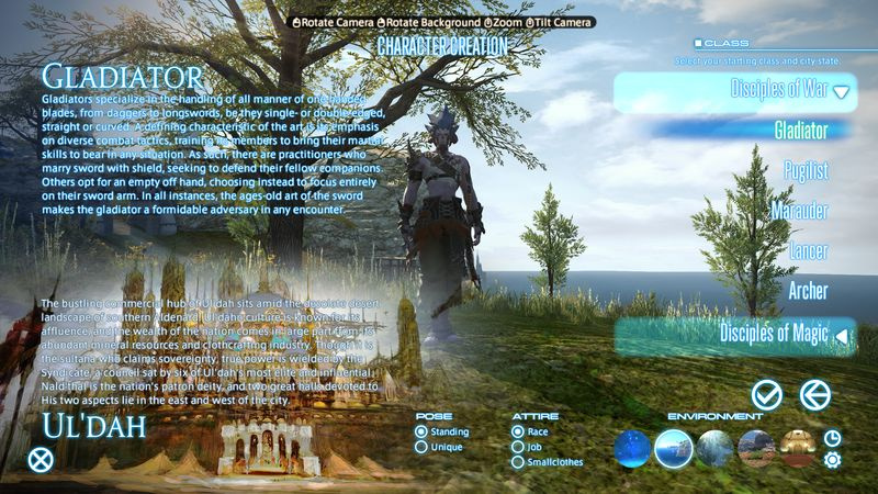 FFXIV klasser och jobb