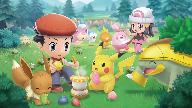 Pokémon skinnende perle