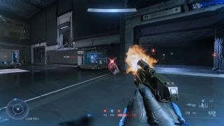 halo infinite multiplayer test flyvehold arena sidekick pistol