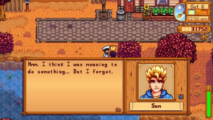 Stardew Valley Sam presenter