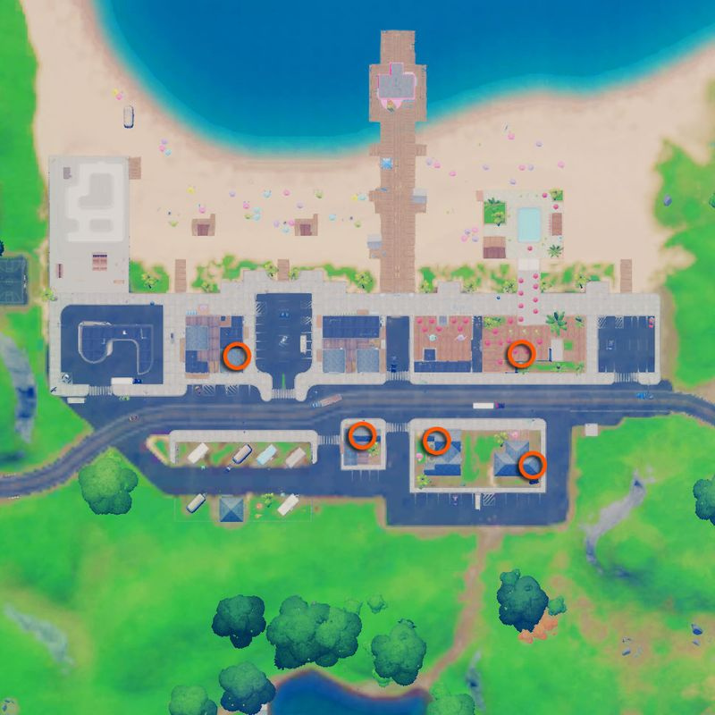 Fortnite Books from Sweaty Sands platskarta