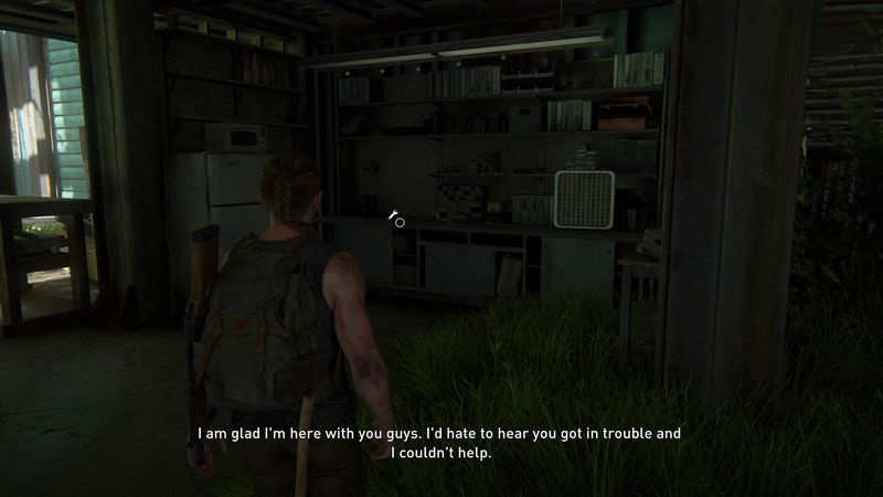 Last of Us 2 On Foot arbejdsbænkens placering