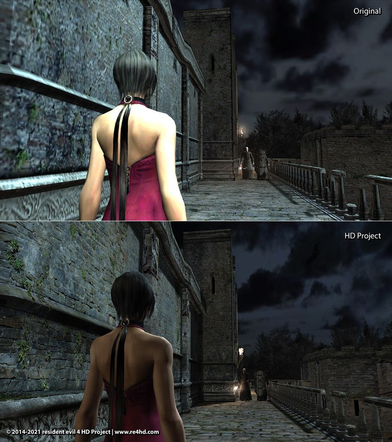 Resident Evil 4 HD-modus