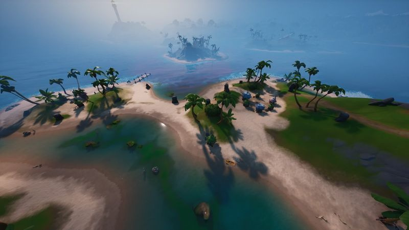 Posizione di Fortnite Coral Cove