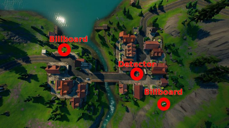 fortnite detektor utomjording skylt