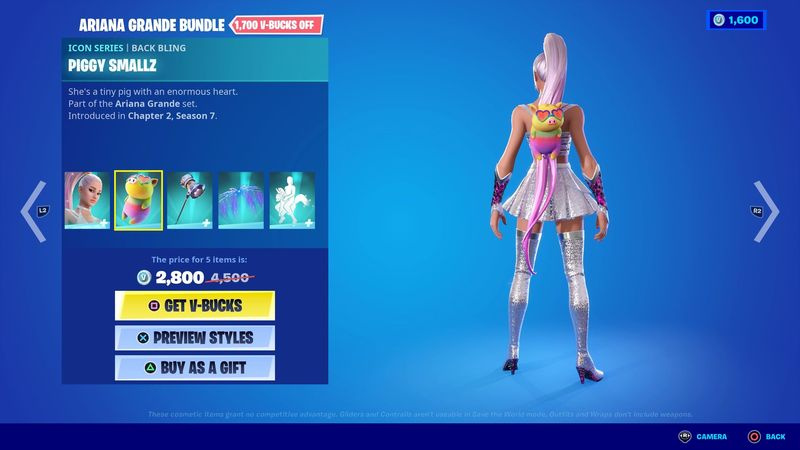 Fortnite Ariana Grande