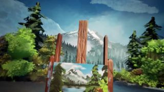 Drömmar som Bob Ross målar