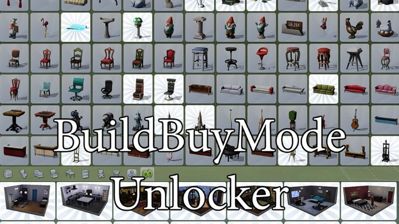 Mod di Sims 4: sblocco della modalità BuildBuy