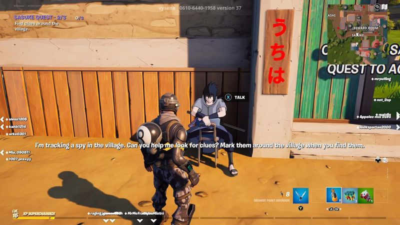 Fortnite kreative koder november 2021 naruto hidden leaf village adventure mode sasuke