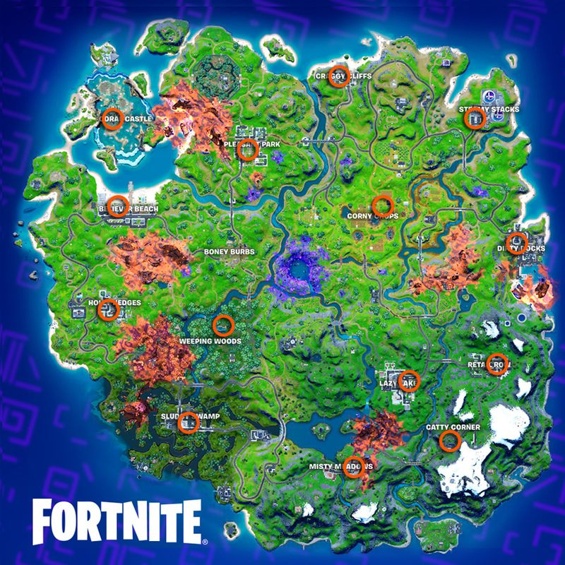 Fortnite Birthday Cakes Karte 2021