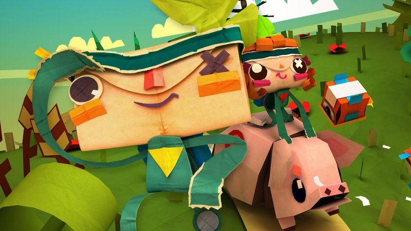 Beste exclusieve PS4-games - Tearaway Unfolded