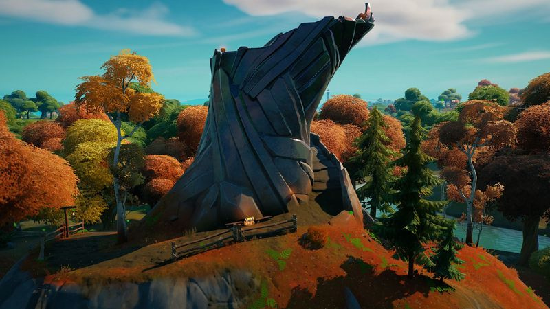Fortnite undersöker en anomali som gråter i skogen