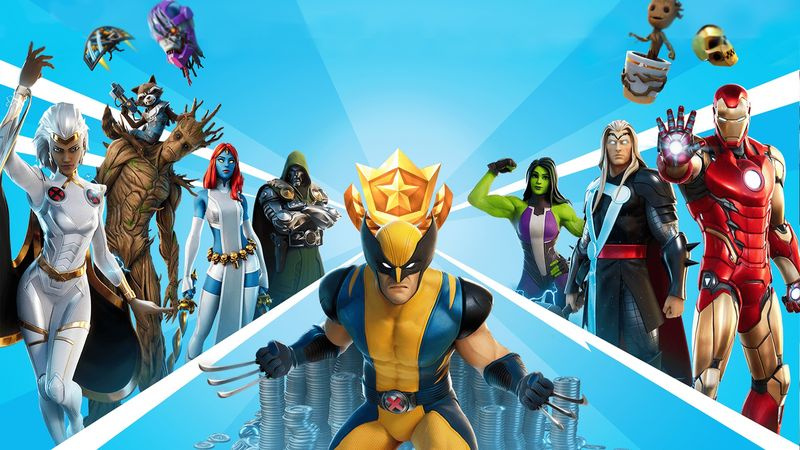 Fortnite Marvelin sankarit