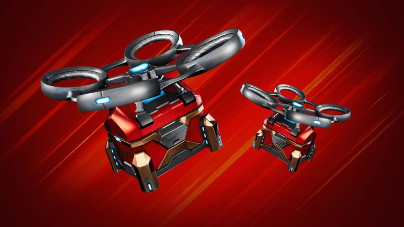 Fortnite Quinjet Patrol laskeutumispaikat ja Stark Supply Drones