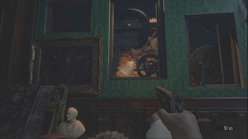 Resident Evil Village klokkepuslespil