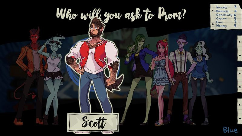 Beste Dating Sims - Monster Prom