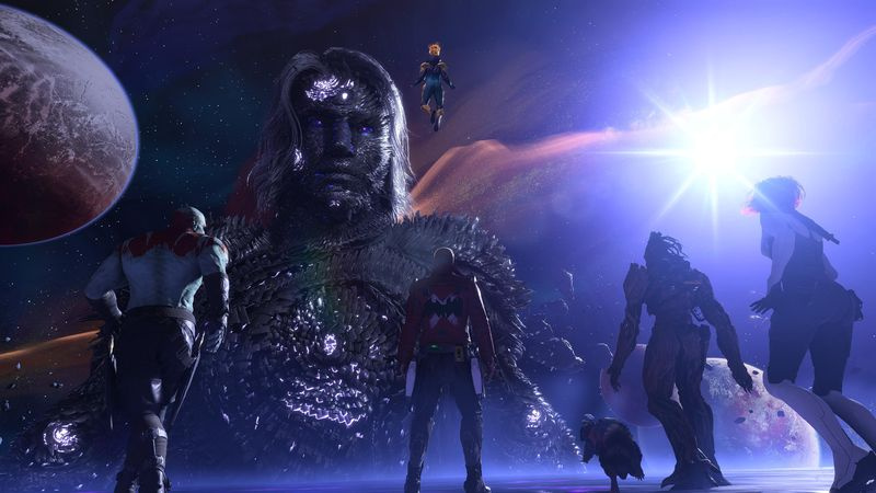 Guardians of the Galaxy spel påskägg