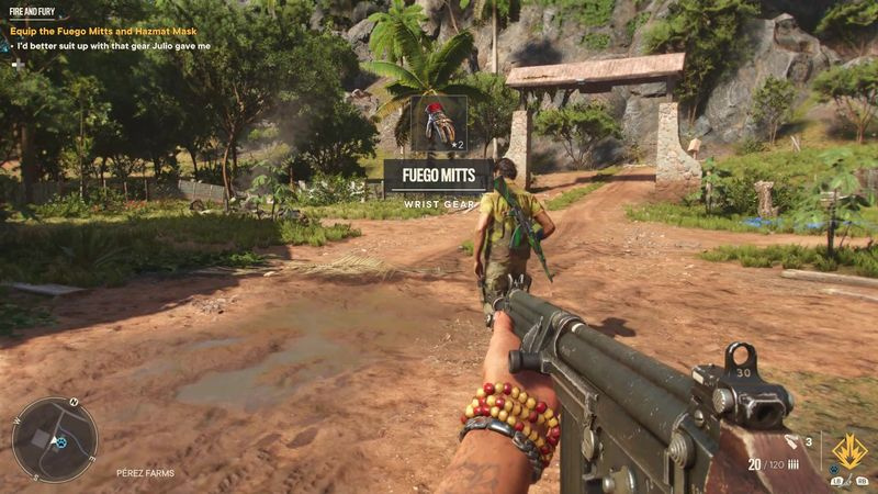Far Cry utrustning bästa redskap bygger
