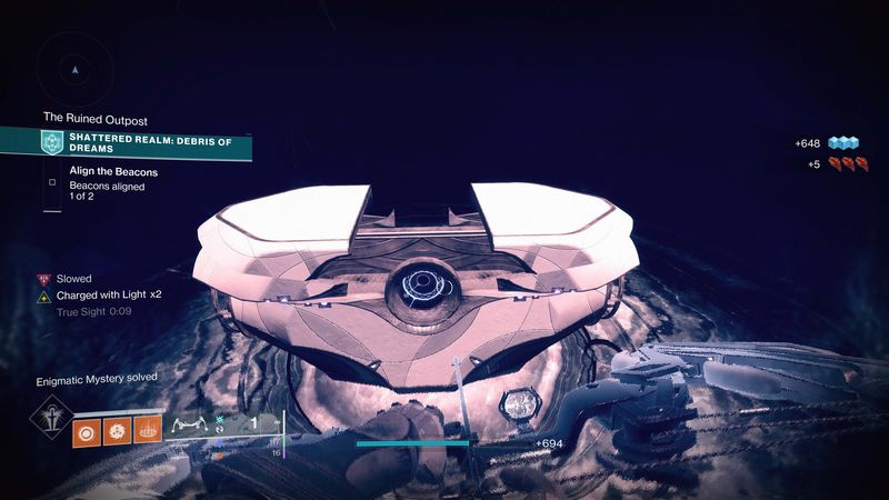 Destiny 2 knuste riges rester af drømme gådefuldt mysterium ødelagt forpostkiste