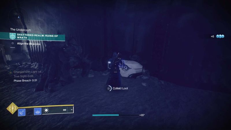Destiny 2 Season of the Lost Shattered Realm undercroft gådefuld mysterie kiste