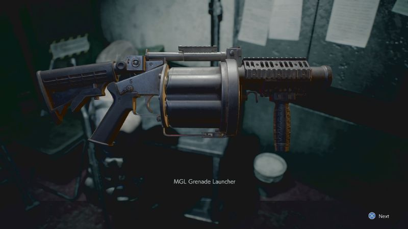 Resident Evil 3 lanciagranate
