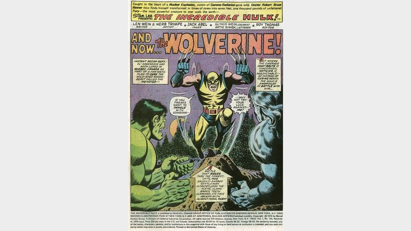 Incredible Hulk #181 openingspagina